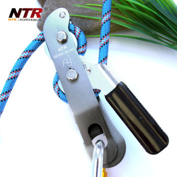 CE1019 EN341 Aluminum Self-Braking Safety Stop Descender