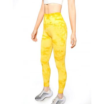 Tie-dyed Seamless Yoga Legggings