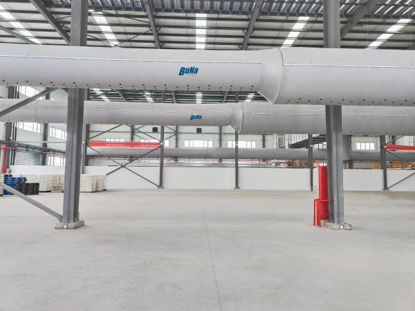 Fiber cloth air duct