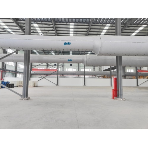 Efficient Internal Support Fabric Air Duct for Workshop Use