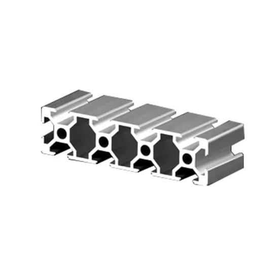 Custom Sandblasted 6063 Aluminum Extrusion Profiles with T Slot and V Slot Series for Industrial Applications