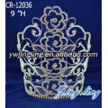 Rhinestones Crown Flowers Happy Birthday Tiara