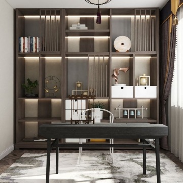 Modern Wooden Bookcase for Home Style Furniture Design