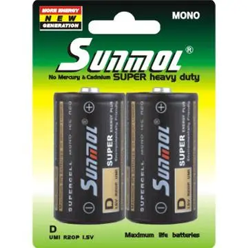 1.5V UM1 D Size R20-B2PB Battery