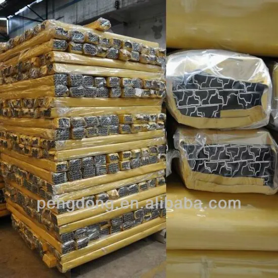 Mill finish Aluminum profiles for Slot Board in closet