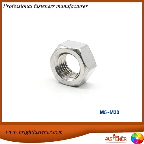 DIN UNI 5587 Thick Hex Nuts China Manufacturer