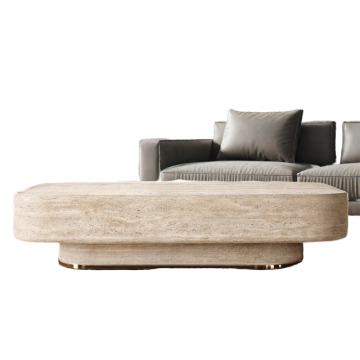 Losas de mármol y travertino de color beige natural para el diseño de interiores