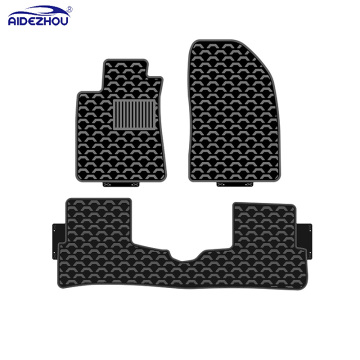 Customized Size Car Floor Mats Left Hand Drive for RENAULT CLIO 2012-2019