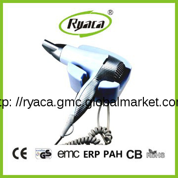 Wall mounted bathroom hotel hair dryer BY-506