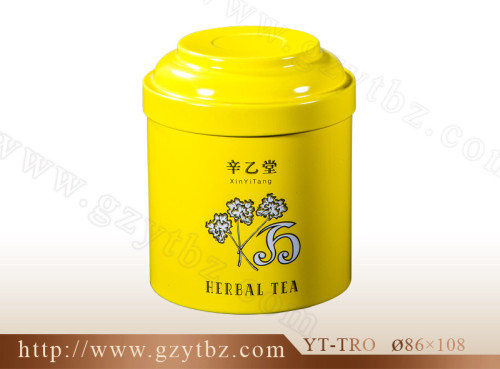 Tin verpakking vak Tea arrangement