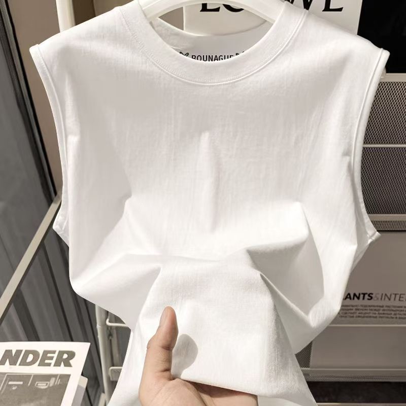 Basic White Men's Tank Top
