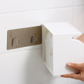 Household Bathroom Wall Mounted ABS Material White Toilet Tissue Paper Holder mobile phone holder stand toilet paper holder  