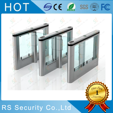 Speed Glass Lane Flap Barrier Gate Turnstile