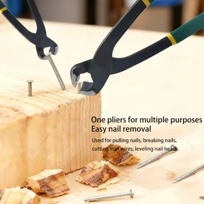 Yellow-green wire tie pliers