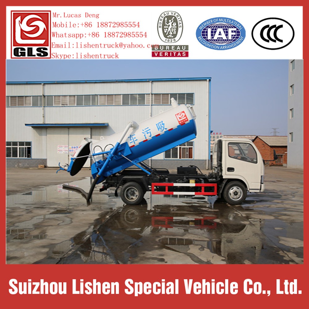 DFAC Sanitation Suction Sewer Sewage Truck Vacuum