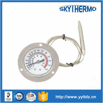yuyao manufacturer high low temperature liquid SS capillary thermometer