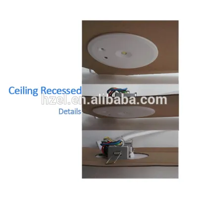 3 Hours Operation Embedded Led Emergency Lighting