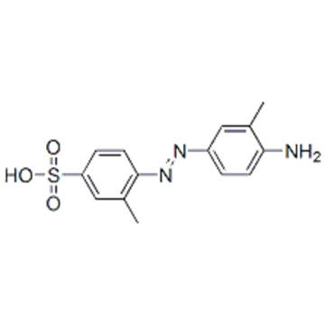 Benzolsulfonsäure, 4- [2- (4-Amino-3-methylphenyl) diazenyl] -3-methyl-CAS 120-68-3