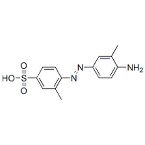 Kwas benzenosulfonowy, 4- [2- (4-amino-3-metylofenylo) diazenylo] -3-metylo-CAS 120-68-3