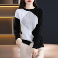 wool women's knitted pullover