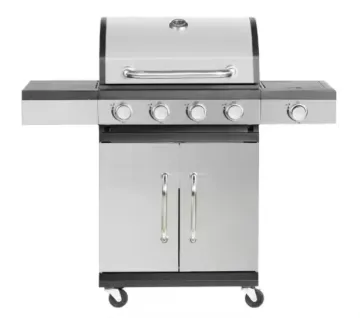 Elegant and Luxurious Design Outdoor Grill Cabinet Style BBQ Grill with Side Burner