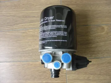 Single cannister air dryer