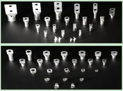 Copper ear cable terminal material