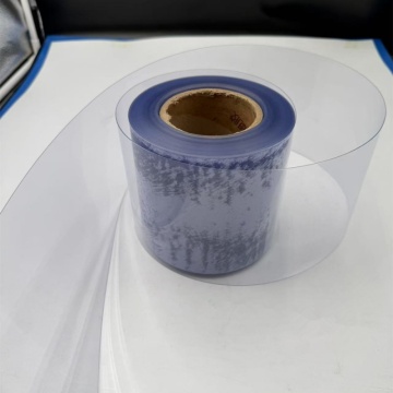 Folha de blister farmacêutico de PVC transparente