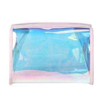 Borsa per trucco in PVC impermeabile trasparente - certificato BSCI ISO sedex fama