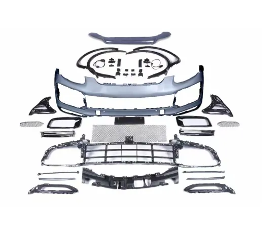 Factory Outlet Body Kit for Porsche Cayenne 985.1/958.2 - Upgrade to 9YO Turbo TKT Front and Rear Lip, PDLS Headlamp