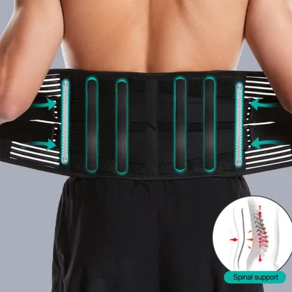 Adjustable Lumbar Lower Back Brace Belt Support
