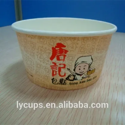 disposable noodle paper bowl for cup noodles