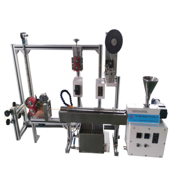 Jalur ekstrusi filamen 3D untuk produksi filamen ABS/PLA