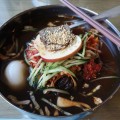 Mie dingin soba yanji buatan tangan