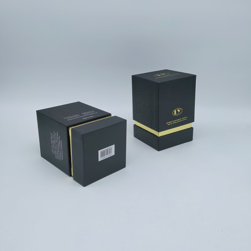 Popolare confezione di pacchetto Black Parfum Box personalizzato