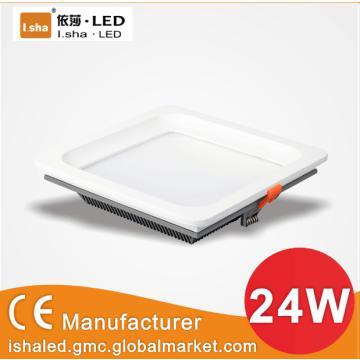 LED downlight 24W with smd5730,3000-3300k/4000-4400k/6000-6400k,