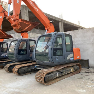 使用済みHitachi ZX70クローラー掘削機