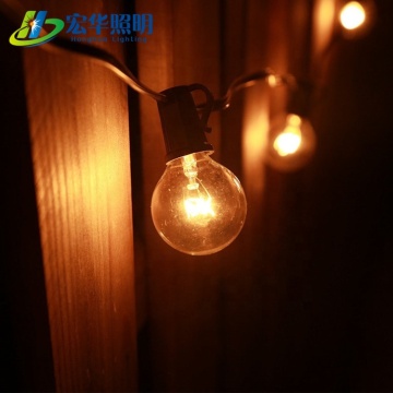 Outdoor Decorative Patio Garland Holiday String Lights G40 10FT 25FT