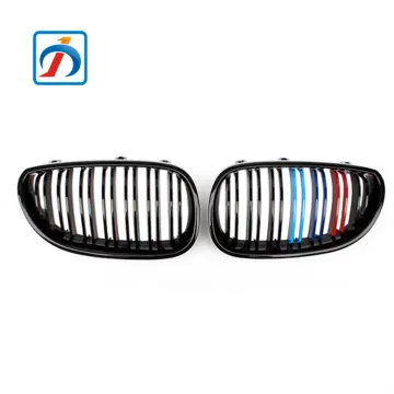 Brand New E60 M5 Double Slat Grille in 3 Colors for BMW Front Bumper