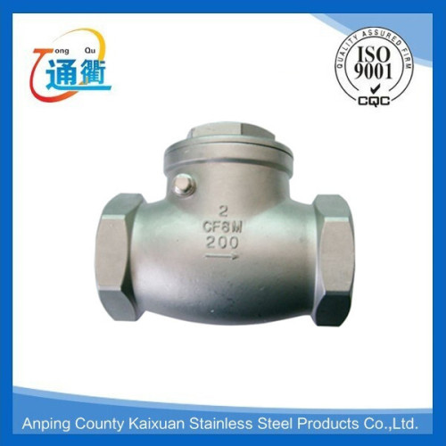 stainless steel 1/8" ~ 3/4" check valve (CF8M)