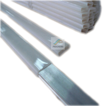 FEP Square UV Resistance Transparent Heat Exchanging Tube