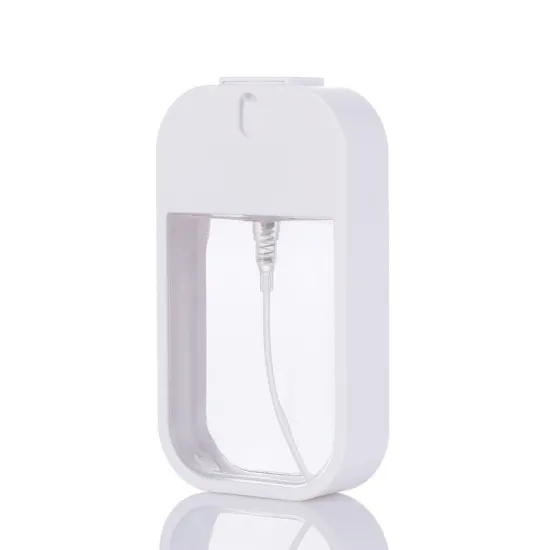 plastic credit card type portable alcohol perfume spray bottle 38ml 20ml