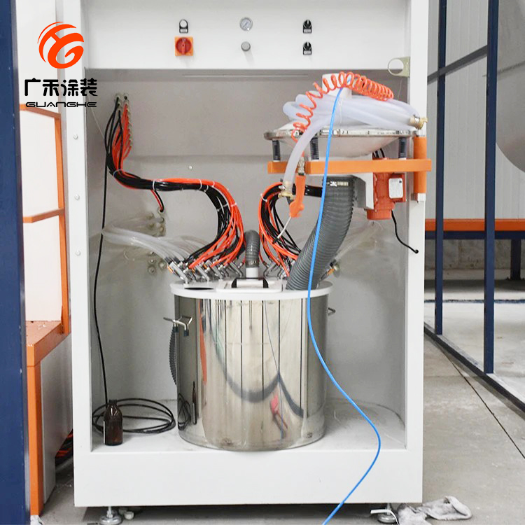 Auto Electrostatic Powder Coating Line for Furniture