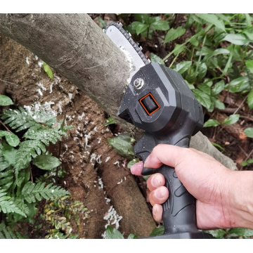Portable Motosierra Chainsaw Mini 4-inch Cordless Chain Saw