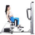 Hip adduction abduction combo pin load fitness machine