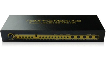 4k Hifi 4X2 HDMI Matrix