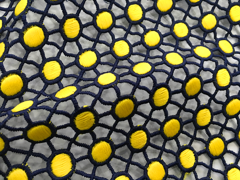 Dot Pattern Guipure Fabric