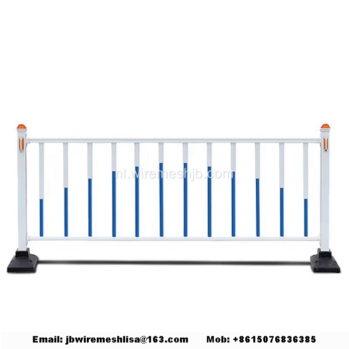 Poedercoated Traffic Zink Steel Fence