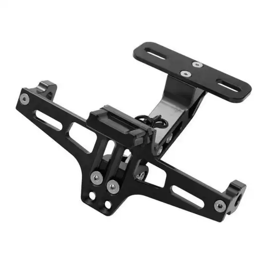 Universal LED License Plate Fender Eliminator Bracket for Motorcycles