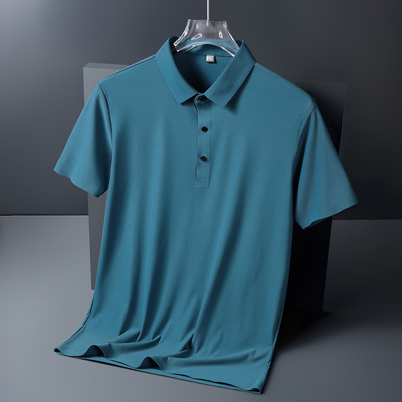 Camisa ecuestre masculina de tela fresca